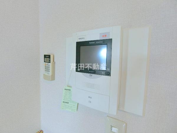 セキュリティ　★モニタ付きインターホン★
