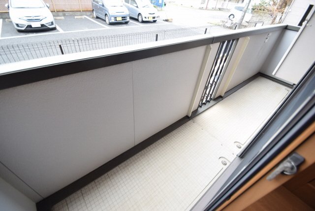 バルコニー　明るいバルコニーです