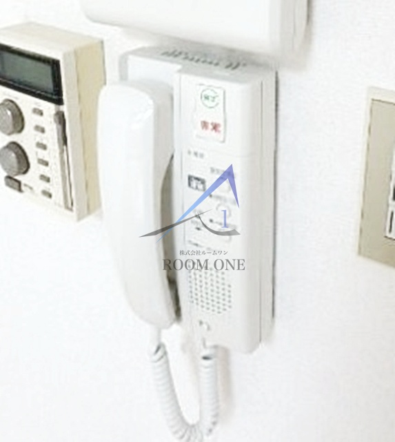 セキュリティ　インターフォンです。