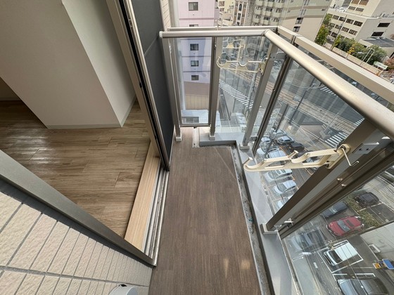 バルコニー　※別部屋の写真です