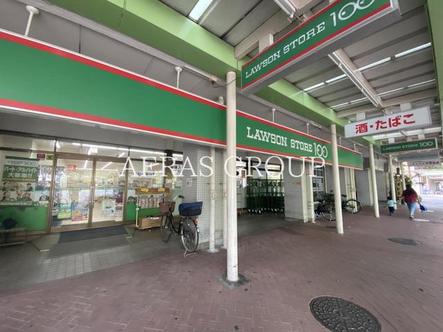 コンビニ　ローソンストア100 江東大島六丁目団地店（コンビニ）まで371m