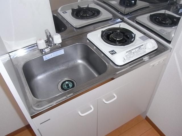 キッチン　システムキッチン1口コンロ