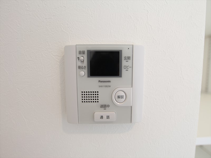 セキュリティ　モニター付インターホン