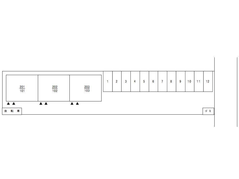 その他　駐車場配置図