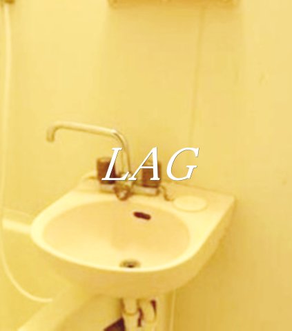 洗面設備　洗面台です。