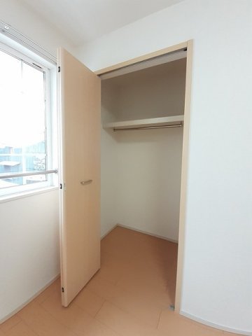 収納　大きなスペースがあり、収納には困りません