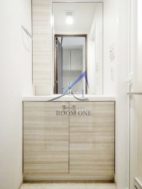 洗面設備　洗面台です。