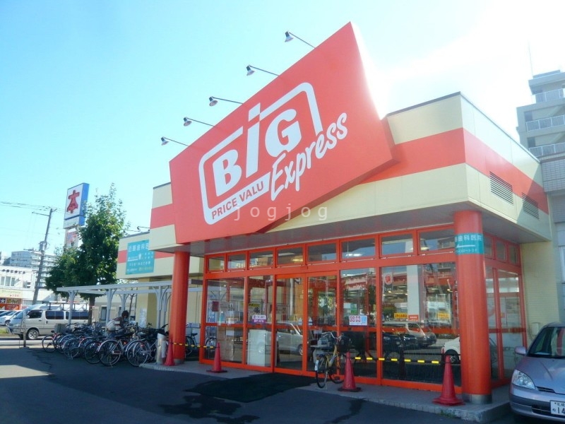 ショッピングセンター　ザ・ビッグエクスプレス平岸店（ショッピングセンター）まで1110m