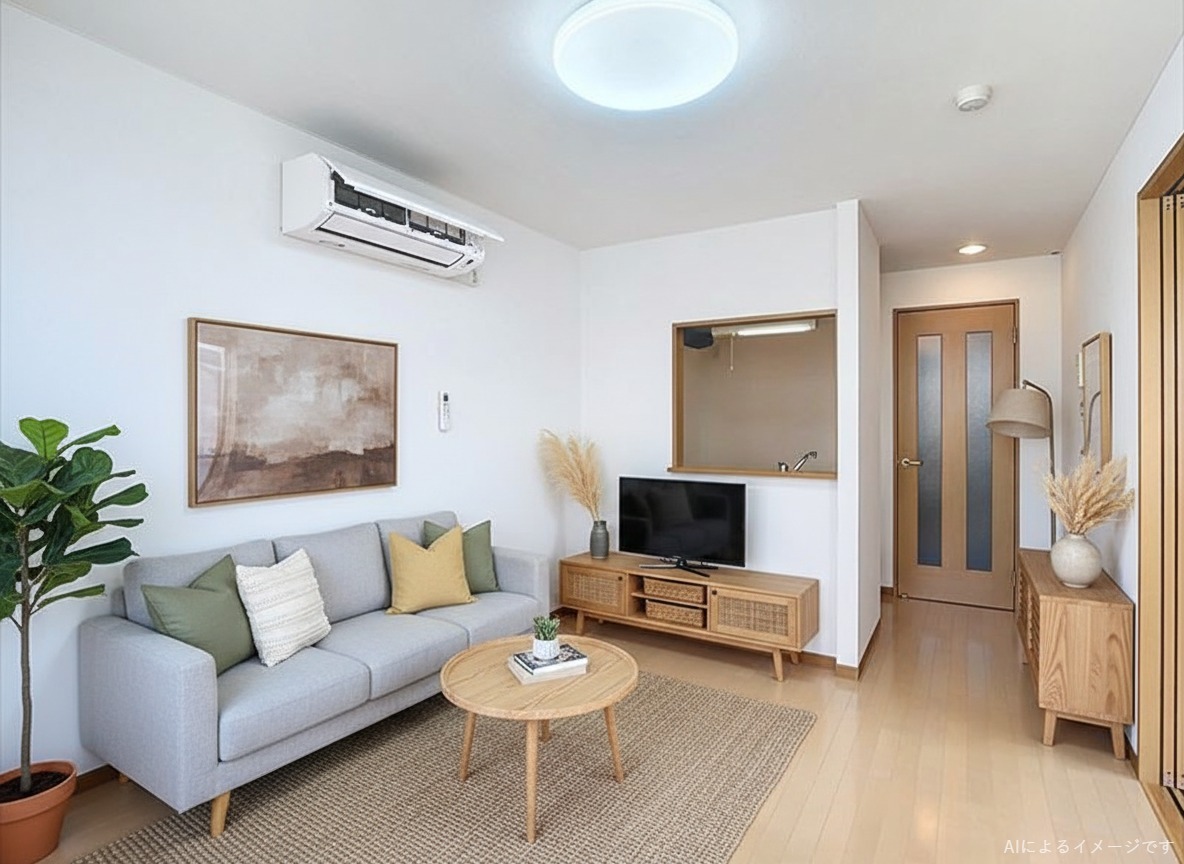 居室・リビング　※写真は同物件の別部屋です