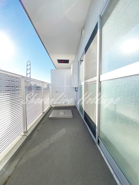 バルコニー　広々バルコニー♪