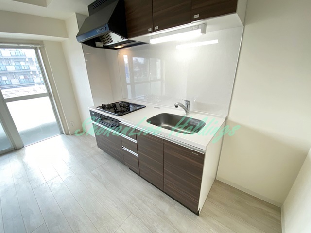 キッチン　ガス3口コンロ♪