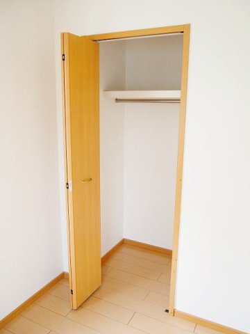 収納　たっぷりとした収納スペースです