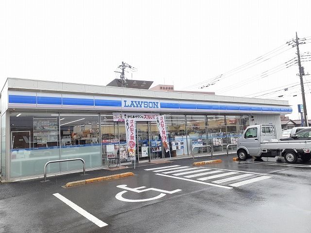 コンビニ　ローソン前橋上新田町店（コンビニ）まで450m