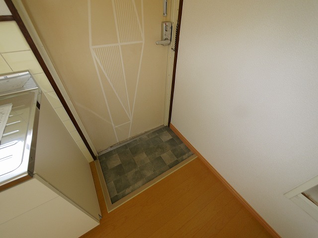 玄関　明るい玄関です