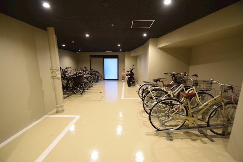 駐車場　駐輪場