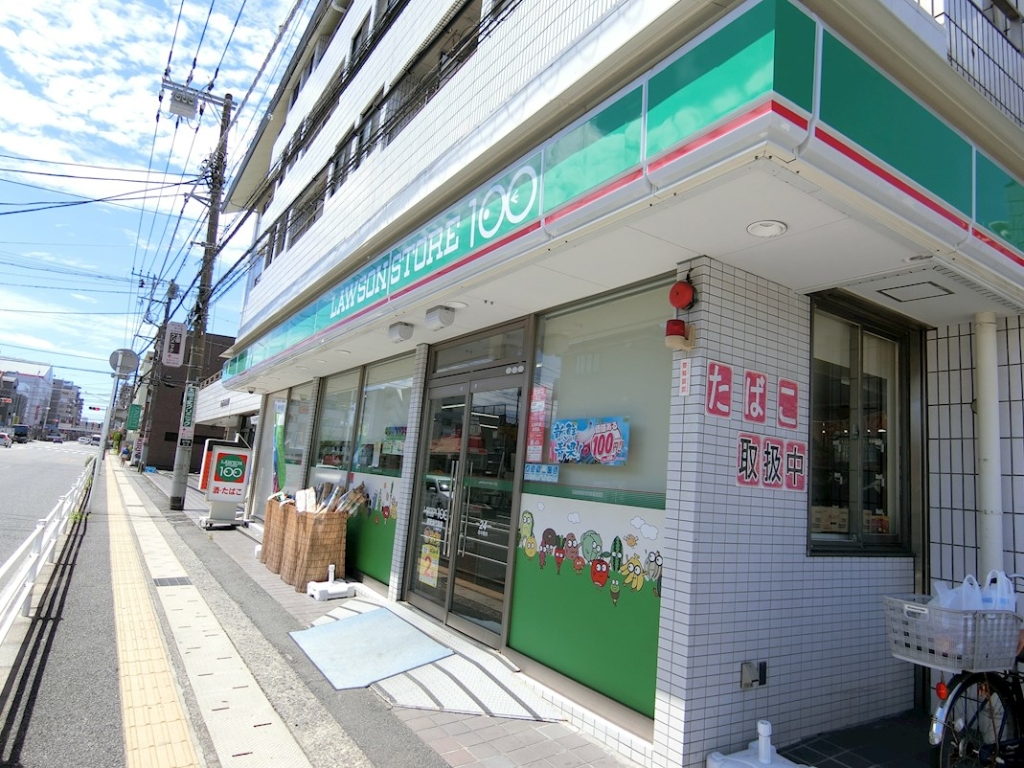 コンビニ　ローソンストア100 浦安当代島店（コンビニ）まで378m