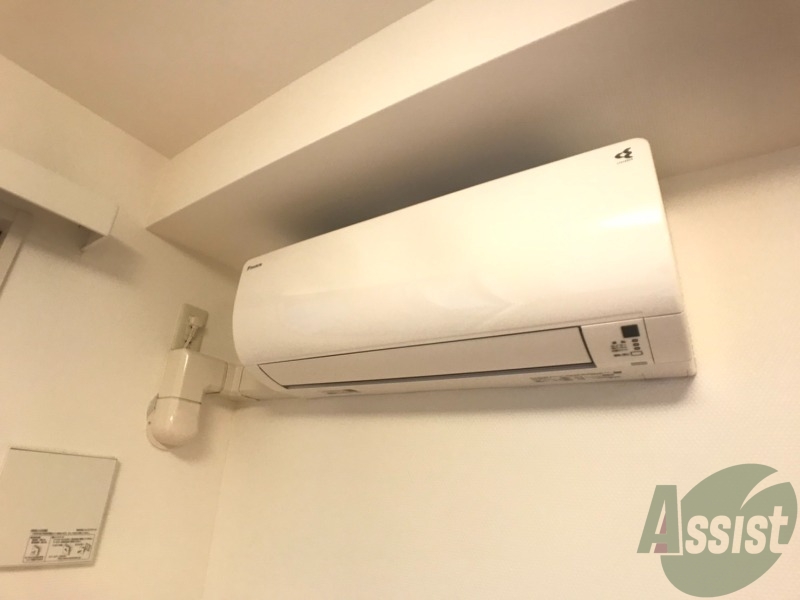 その他設備　エアコンが付いているので、入居日から快適に過ごせます。