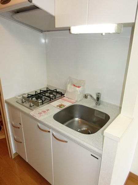 キッチン　2口ガスシステムキッチン