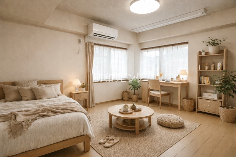 居室・リビング　家具・インテリアはCGです