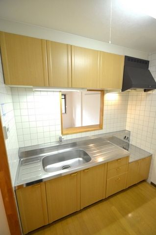 キッチン　ガスコンロ設置可