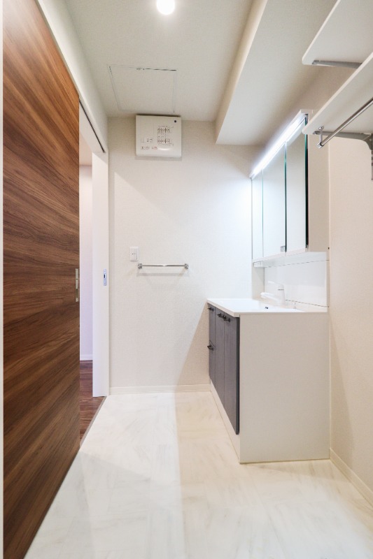 洗面設備　図面と現状に相違がある場合には現状を優先