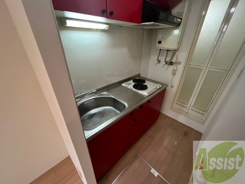 キッチン　キッチンです。既にコンロを設置してあります！