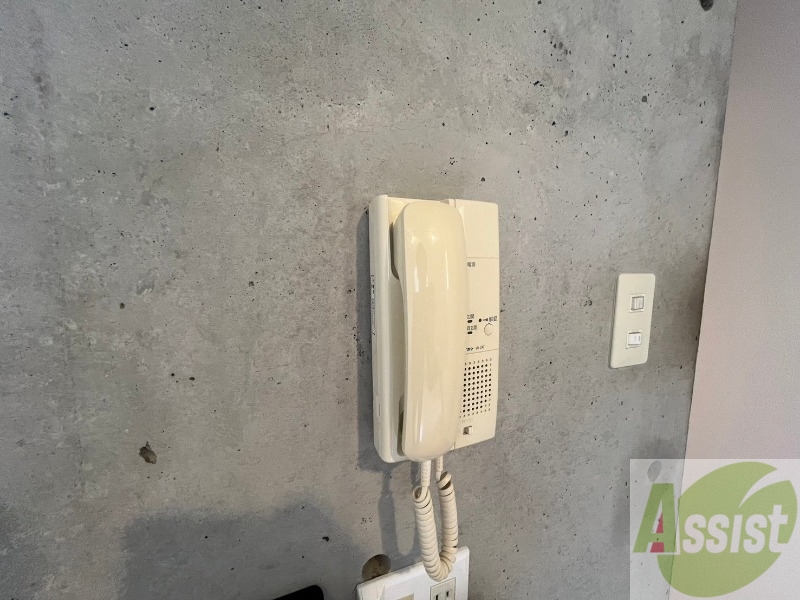 セキュリティ　インターホンは通話ができるので急な訪問があっても安心です