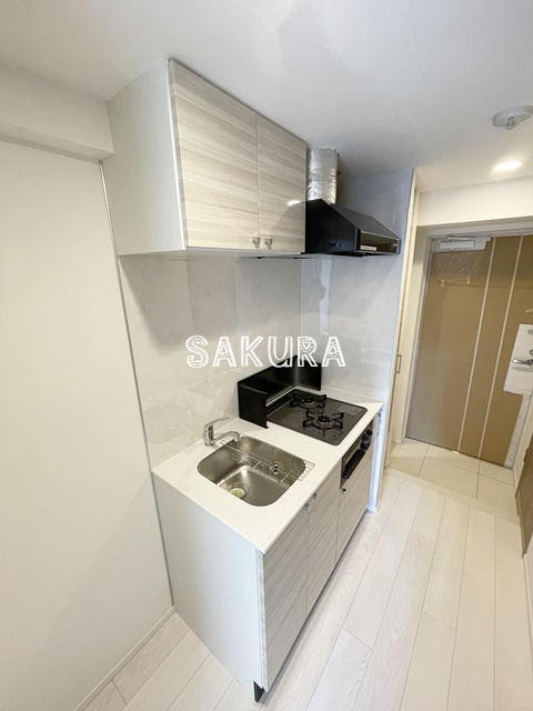 キッチン　人気のグリル付き・2口ガスキッチン♪