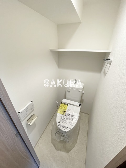 トイレ　嬉しい温水洗浄便座付き♪