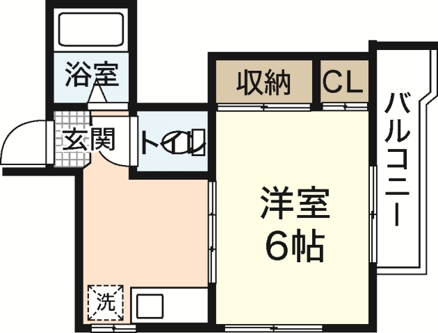 中央松屋ビルの間取り写真