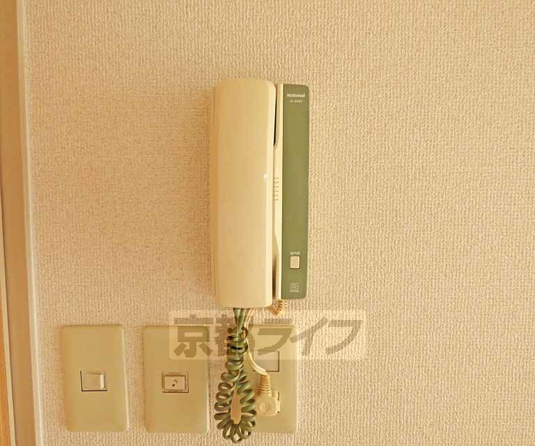 セキュリティ　来客安心です。
