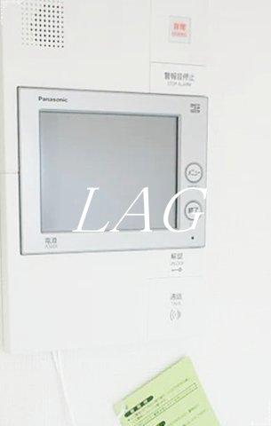 セキュリティ　モニター付きインターホンです。