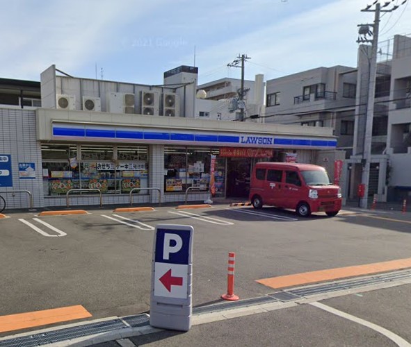 コンビニ　ローソン 西宮青木町店（コンビニ）まで625m