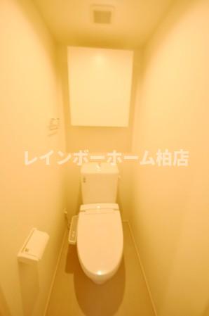 トイレ　ゆったりとした空間のトイレです