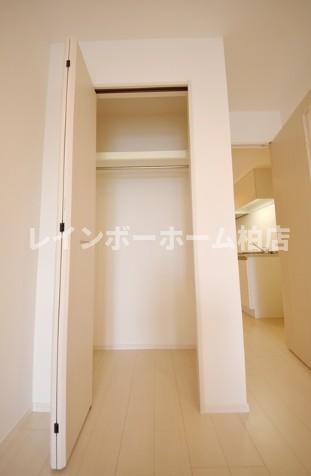 収納　クローゼットがあります