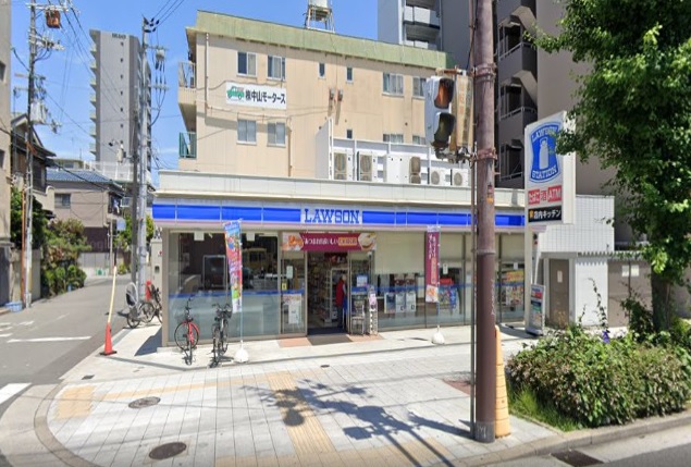 コンビニ　ローソン港区市岡元町一丁目店（コンビニ）まで348m
