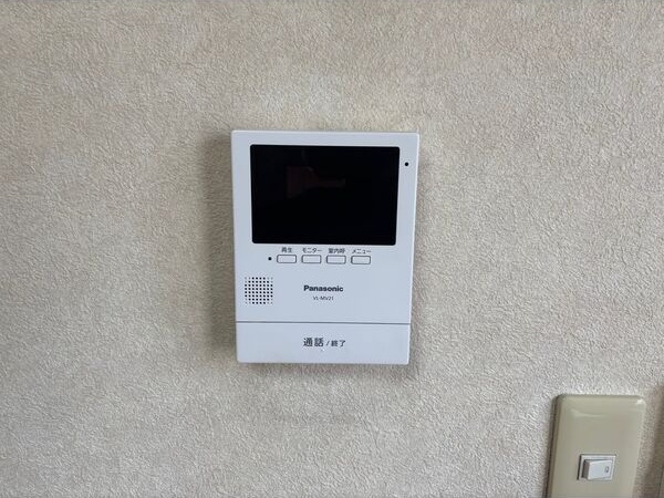 セキュリティ　TVモニターホンでお客様のお顔も見えて安心です！