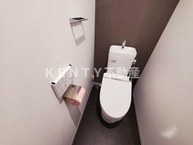 トイレ　ゆったりとした空間のトイレです