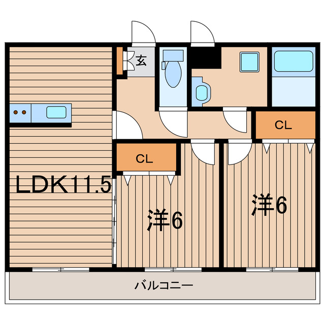 ロジュマンフェール_間取り_0