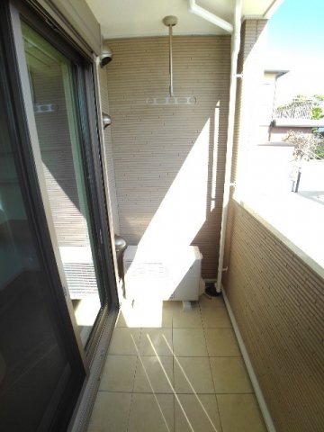 バルコニー　広々としたバルコニーです
