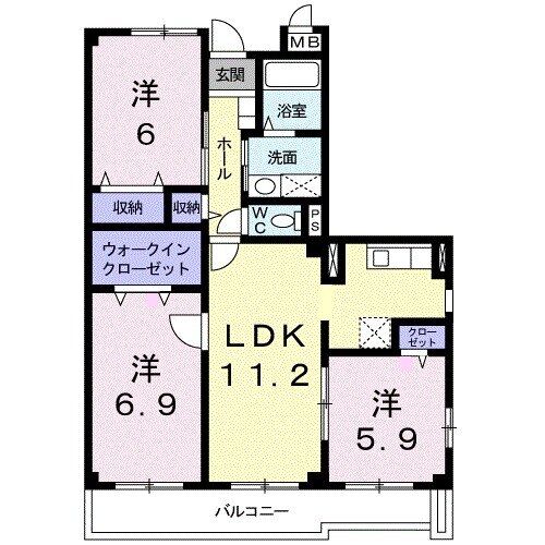 ANNEXーIIの間取り写真