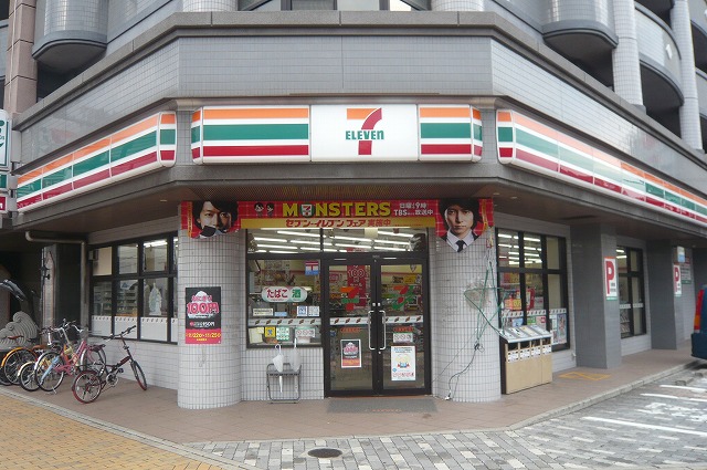 コンビニ　セブンイレブン小倉竪町店（コンビニ）まで389m