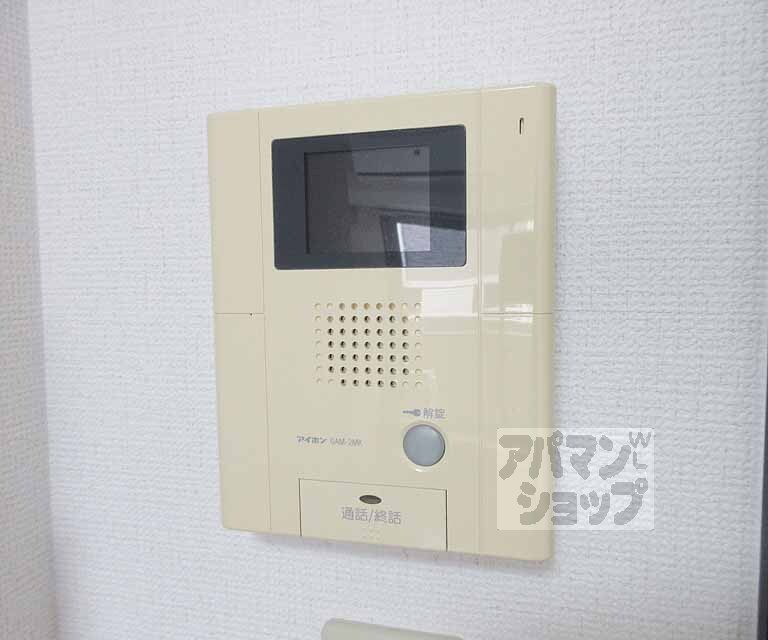 セキュリティ　モニター付きで安心・