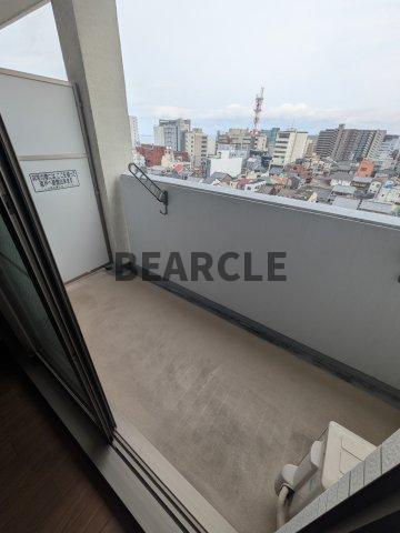 バルコニー　落ち着いた時間を過ごせるバルコニーです