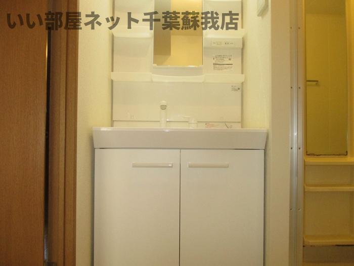 洗面設備　洗面所です