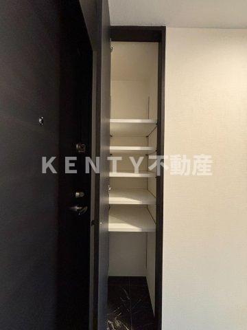 収納　十分な収納スペースがあります