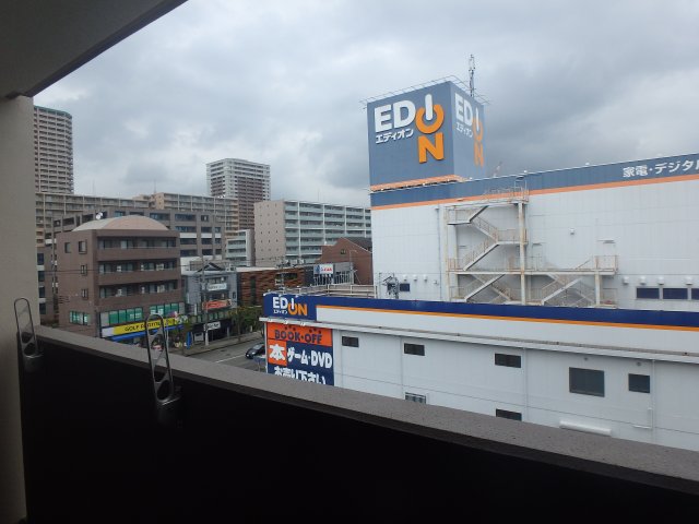 眺望　バルコニーからの景色です