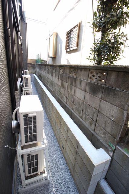 バルコニー　1階からの景色