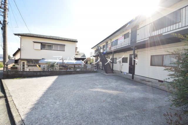 駐車場　駐車スペースになります