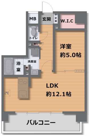 ブランシエスタ山科大塚の間取り写真